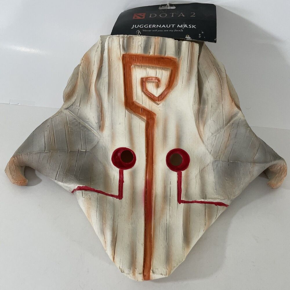 Dota 2 JUGGERNAUT - Officially Licensed Latex Mask w/ Tag - Halloween / Cosplay